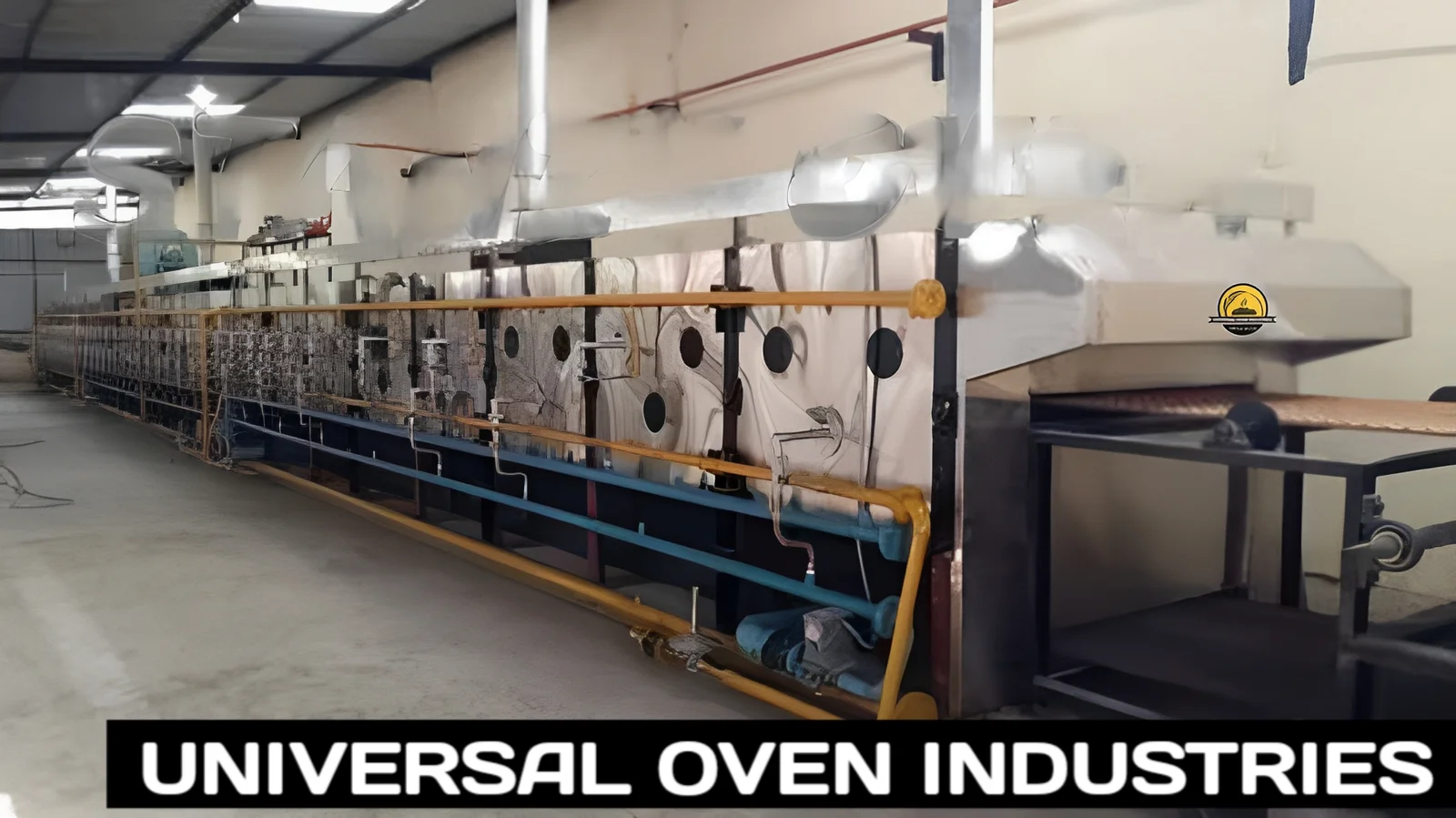 Direct Gas Fired Ribbon Oven